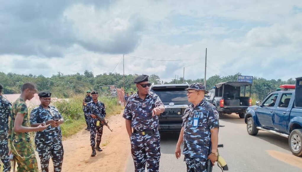 Abia CP Conducts Operational Patrol After Deadly Attack On Soldiers (Photos)