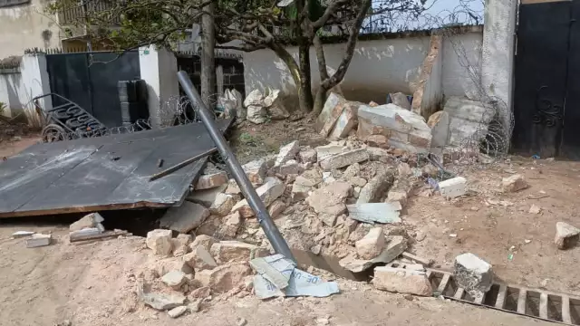 Residents Kick As Abia Govt Demolishes Gates At Adelabu Close Umuahia (Photos, Video) Residents Kick As Abia Govt Demolishes Gates At Adelabu Close Umuahia (Photos, Video)