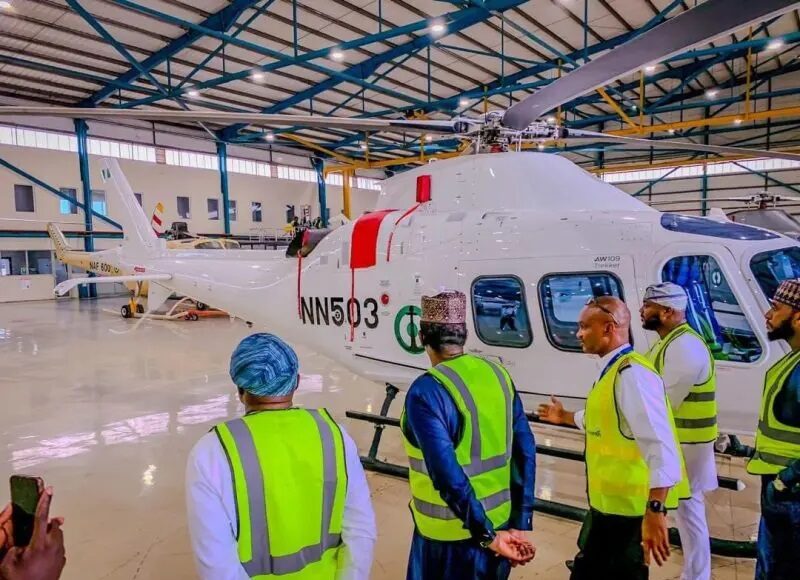 Nigerian Navy Receives Three Augusta Helicopters