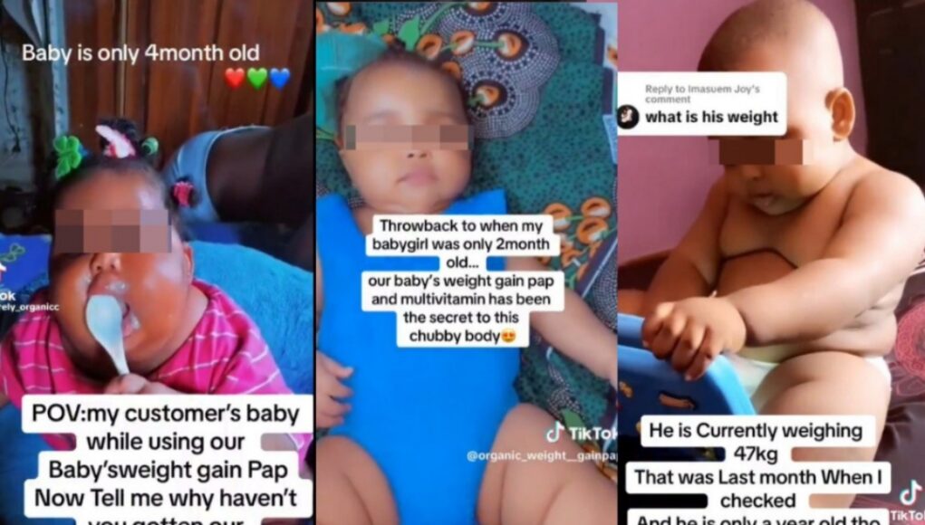 Nigerians Urge NAFDAC To Probe Viral ‘Organic Weight Gain Pap’ For Babies