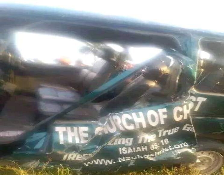 Church Bus Involved In Fatal Accident, Multiple Lives Lost On Aba-PH Express Highway