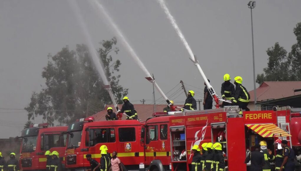 Panic As Fire Breaks Out At Private Telecom Outfit In Abuja