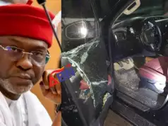 Deputy Speaker, Kalu Condemns Attack On Rep. Onwusibe’s Convoy In Abia Gunmen Attack Hon. Ginger Onwusibe's Convoy, Kill Policeman In Umuahia (Photos)