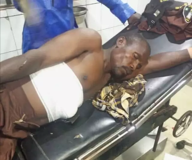Native Bulletproof Gone Wrong: Abuja Native Doctor Lands In Hospital After Testing Efficacy Of His Charm