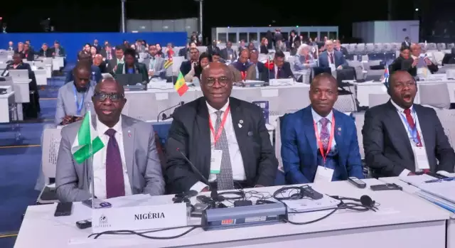 Minister Of Police Affairs, IGP Egbetokun, Chikwe Udensi, Others In UK For INTERPOL General Assembly (Photos) Minister Of Police Affairs, IGP Egbetokun, Chikwe Udensi, Others In UK For INTERPOL General Assembly (Photos)