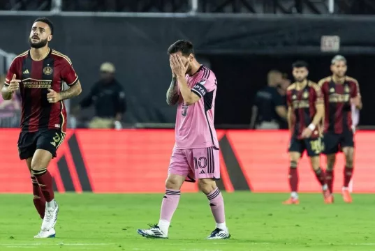 Messi, Inter Miami Crash Out Of MLS Cup After Stunning 3-2 Loss To Atlanta United Messi, Inter Miami Crash Out Of MLS Cup After Stunning 3-2 Loss To Atlanta United