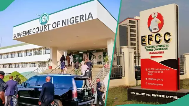 Supreme Court Upholds EFCC Legality Supreme Court Upholds EFCC Legality