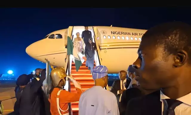 Tinubu, Wife Return To Nigeria After G20 Summit In Brazil Tinubu, Wife Return To Nigeria After G20 Summit In Brazil