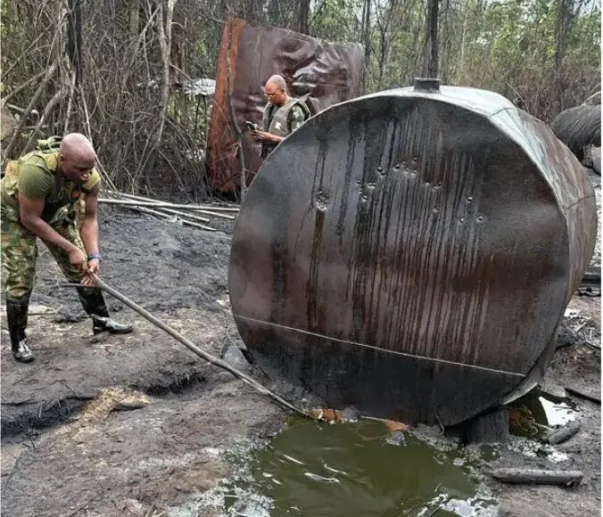 Military Shuts Down 216 Illicit Refineries In A Month