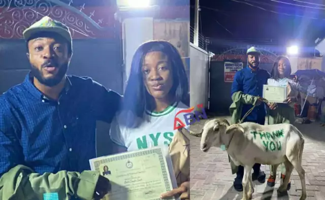Tears Of Joy As Corps Member Expresses Gratitude To Evang Ebuka Obi For Sponsoring Education (Photos, Video) Tears Of Joy As Corps Member Expresses Gratitude To Evang Ebuka Obi For Sponsoring Education (Photos, Video)
