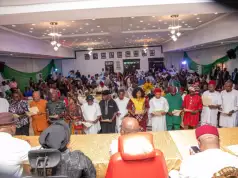 Gov. Otti Inaugurates New LG Chairmen, Challenges Them On Developmental Issues (Photos, Video) Gov. Otti Inaugurates New LG Chairmen, Challenges Them On Developmental Issues (Photos, Video)