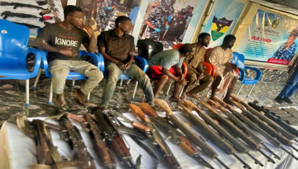 Police Bust Trans-Border Gunrunning Syndicate, Recover 17 Rifles, Ammunition (Photos)