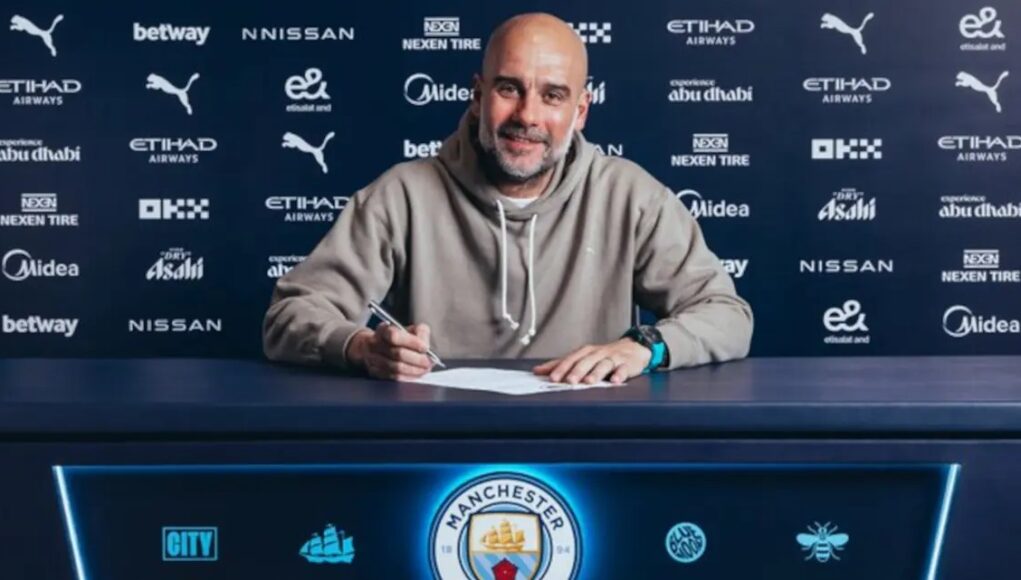 Pep Guardiola Signs New Two-Year Contract With Manchester City