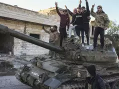 President Al-Assad Flees Damascus As Rebels Overthrow Government After 24 Years