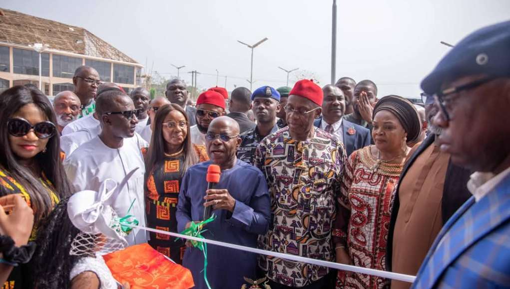 Gov Otti Commissions Uche Ogah’s Radio Station, Hotel, Hospital, Commends Job Creation Efforts (Photos)