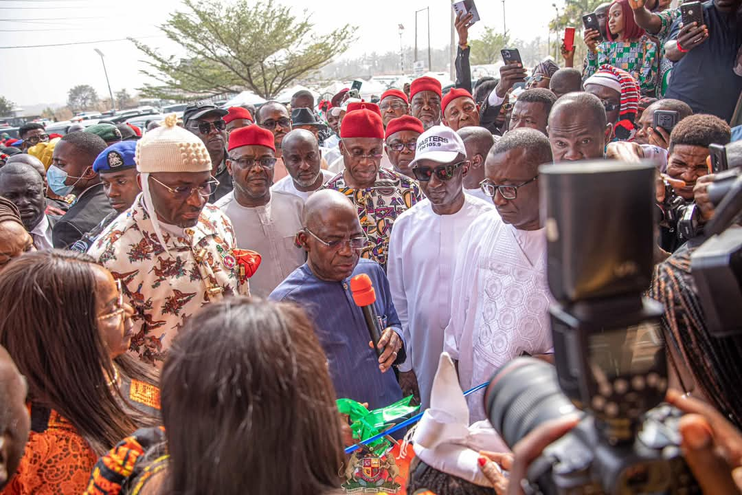 Gov Otti Commissions Uche Ogah’s Radio Station, Hotel, Hospital, Commends Job Creation Efforts (Photos)