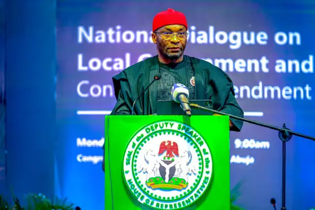Deputy Speaker, Kalu Advocates for Local Government Reforms At National Dialogue Deputy Speaker, Kalu Advocates for Local Government Reforms At National Dialogue