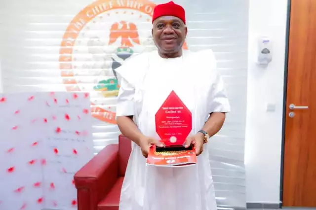 Sen Kalu Bags “Best Constituency Development” Award For 3rd Time Sen Kalu Bags "Best Constituency Development" Award Or 3rd Time