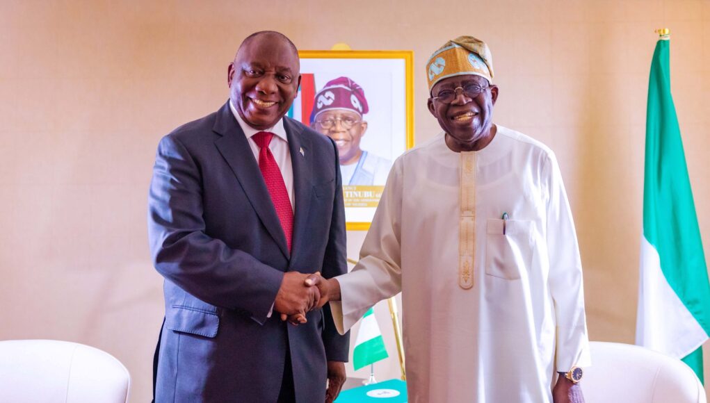 Tinubu Travels To South Africa For Bilateral Talks With Ramaphosa