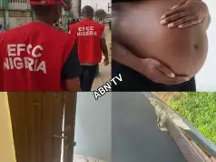 Abia Pregnant Wife In Trauma As EFCC Breaks Into Home With Wrong Assumption That Husband Is Internet Fraudster (Photos, Video) Abia Pregnant Wife In Trauma As EFCC Breaks Into Home With Wrong Assumption That Husband Is Internet Fraudster (Photos, Video)