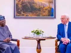 Tinubu Receives German President Steinmeier in Aso Rock villa Tinubu Receives German President Steinmeier in Aso Rock villa