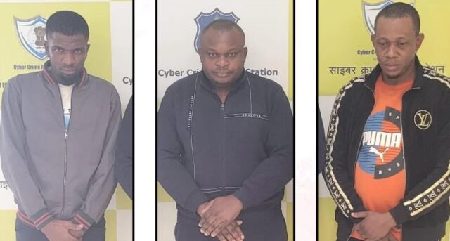 Three Nigerian Nationals Arrested For Defrauding Indian Woman
