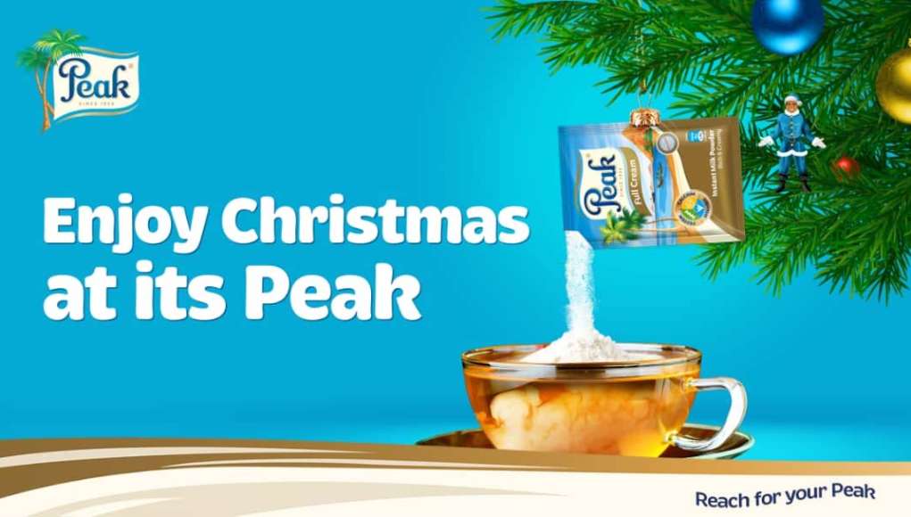 Peak Milk Calls On Nigerians To “Celebrate Christmas At Its Peak”