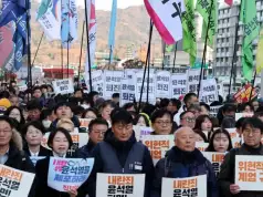 South Korean Opposition Pushes For President’s Impeachment South Korean Opposition Pushes For President's Impeachment