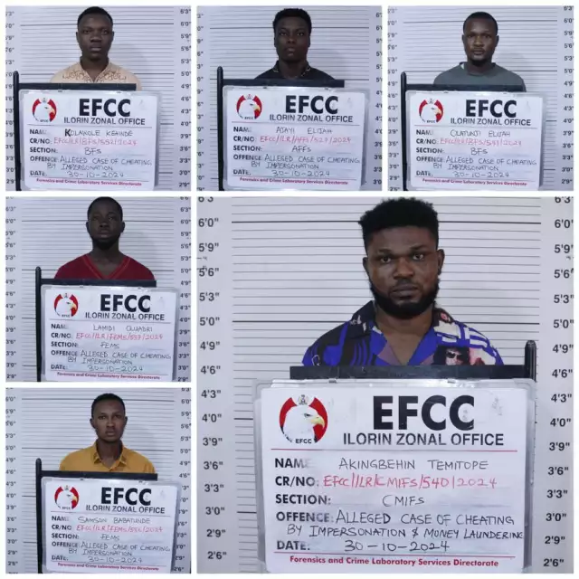 Six Sentenced To Prison For Internet Fraud, Impersonation In Kwara Six Sentenced To Prison For Internet Fraud, Impersonation In Kwara