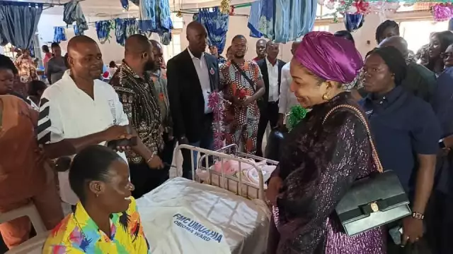 Wife Of Abia Governor Welcomes Second Baby Of 2025 In Umuahia (Photos) Wife Of Abia Governor Welcomes Second Baby Of 2025 In Umuahia (Photos)