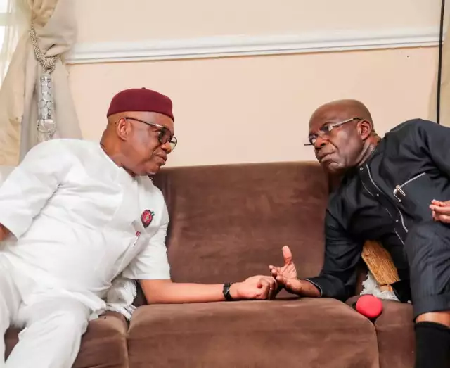Senator Kalu Meets Governor Alex Otti To Discuss State Development (Photos) Senator Kalu Meets Governor Alex Otti To Discuss State Development (Photos)