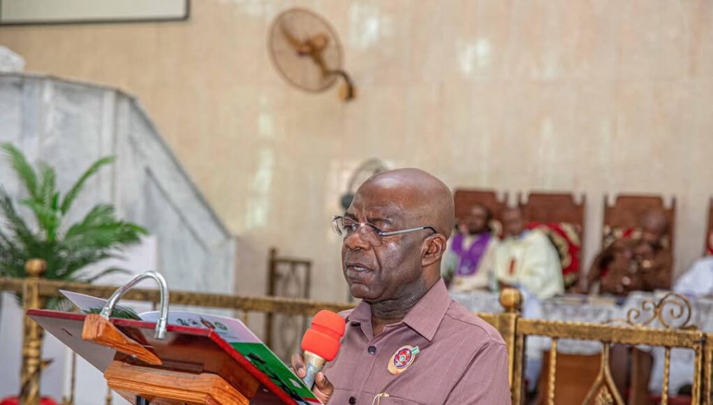 Governor Otti Celebrates Nigerian Legion, Addresses Judiciary Workers’ Strike