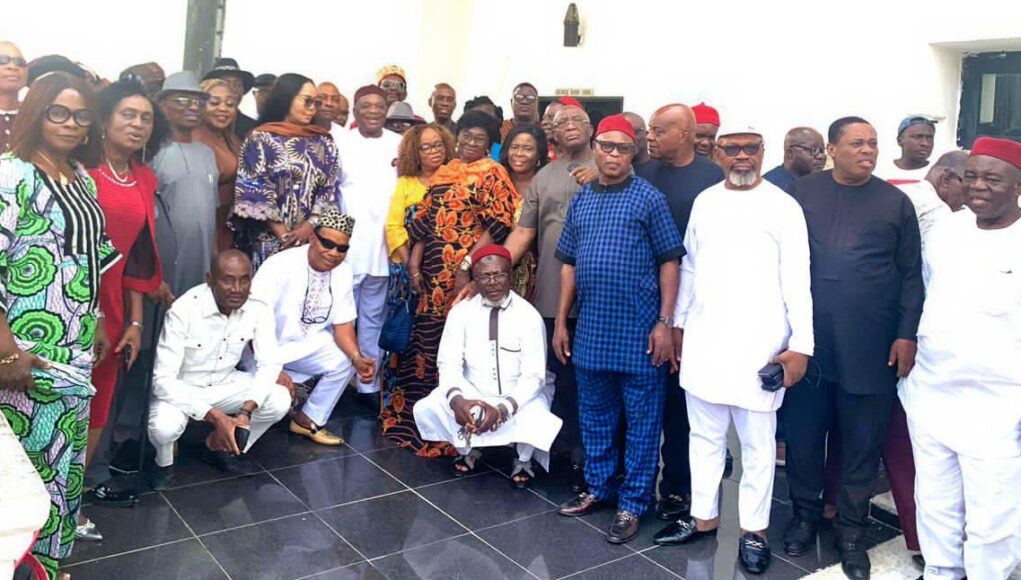 Sen. Kalu Reunites 1999-2007 Abia Appointees, Preaches Unity Across Party Lines (Photos)