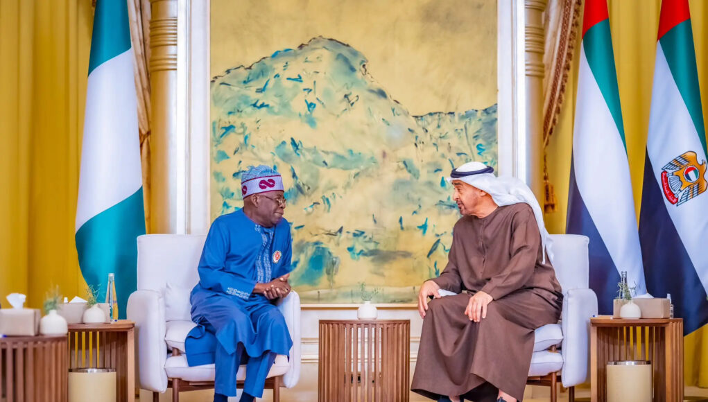 Tinubu Invites UAE President To Nigeria