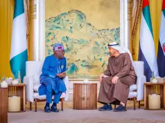Tinubu Invites UAE President To Nigeria Tinubu Invites UAE President To Nigeria