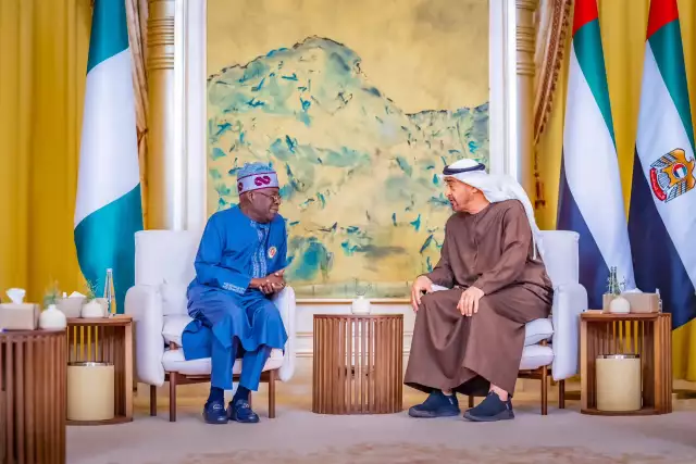 Tinubu Invites UAE President To Nigeria Tinubu Invites UAE President To Nigeria