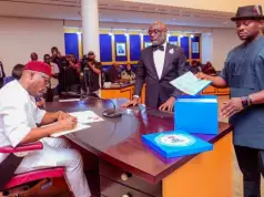 Fubara Signs ₦1.1trn Rivers 2025 Budget Into Law, Says Only One House Of Assembly Exists