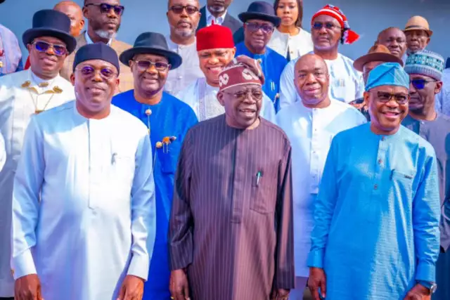 Tinubu Engages Wike, Fubara, Ogoni Leaders In Private Meeting Tinubu Engages Wike, Fubara, Ogoni Leaders In Private Meeting