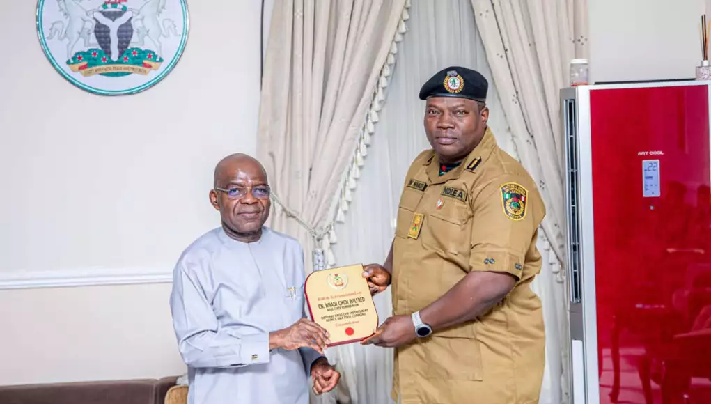 Otti Promises Support For NDLEA In Fight Against Drug Abuse