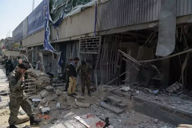 Five Dead In Suicide Bombing Outside Afghanistan Bank Five Dead In Suicide Bombing Outside Afghanistan Bank