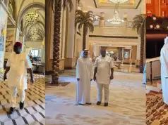 Sir Chikwe Udensi Gets VIP Treatment At Emirates Royal Palace (Photos) Sir Chikwe Udensi Gets VIP Treatment At Emirates Royal Palace (Photos)