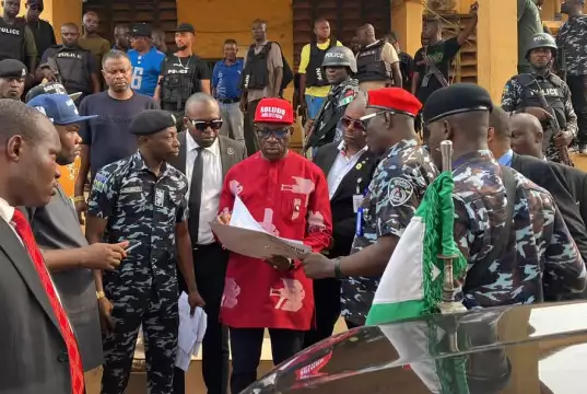 Lawmaker’s Killers Escape: Gov. Soludo Visits RRS Awkuzu, Gets Briefing On Re-Arrest Lawmaker’s Killers Escape: Gov. Soludo Visits RRS Awkuzu, Gets Briefing On Re-Arrest