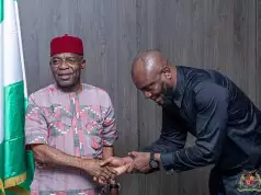 Hon. Rowland Dennis Joins Labour Party, Meets Governor Otti (Photos) Hon. Rowland Dennis Joins Labour Party, Meets Governor Otti (Photos)