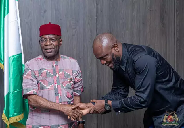 Hon. Rowland Dennis Joins Labour Party, Meets Governor Otti (Photos) Hon. Rowland Dennis Joins Labour Party, Meets Governor Otti (Photos)