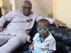 Baby Dr. OlaPre Visits FMC Umuahia On Career Day, Meets CMD Prof. Azubuike (Photos, Video) Baby Dr. OlaPre Visits FMC Umuahia On Career Day, Meets CMD Prof. Azubuike (Photos, Video)