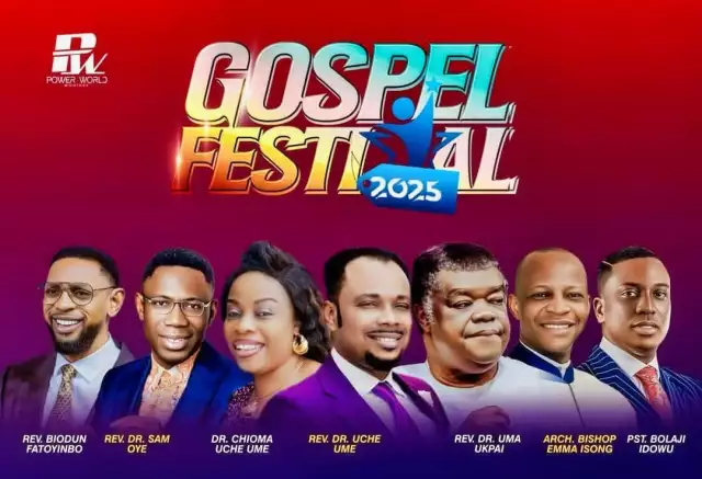 Power World Ministries Set To Host ‘Gospel Festival 2025’ Power World Ministries Set To Host 'Gospel Festival 2025'