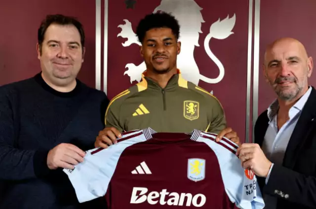 Rashford Joins Aston Villa On Loan From Manchester United Rashford Joins Aston Villa On Loan From Manchester United