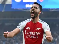 EPL: Merino’s Late Brace Secures 2-0 Win For Arsenal Over Leicester EPL: Merino’s Late Brace Secures 2-0 Win For Arsenal Over Leicester