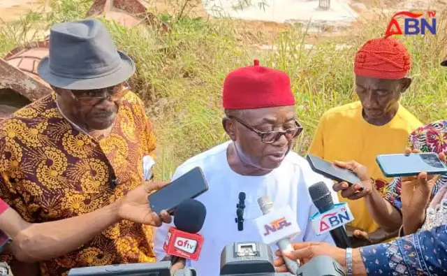 Hon. Sam Onuigbo Calls For Urgent Completion Of Abia-Imo Link Road As Communities Decry Abandoned Bridge Project (Photos, Video) Hon. Sam Onuigbo Calls For Urgent Completion Of Abia-Imo Link Road As Communities Decry Abandoned Bridge Project (Photos, Video)