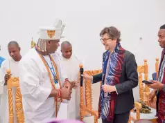 British Diplomat Baxter Meets Ooni, Urges Action Against Osun’s Security Crisis British Diplomat Baxter Meets Ooni, Urges Action Against Osun’s Security Crisis